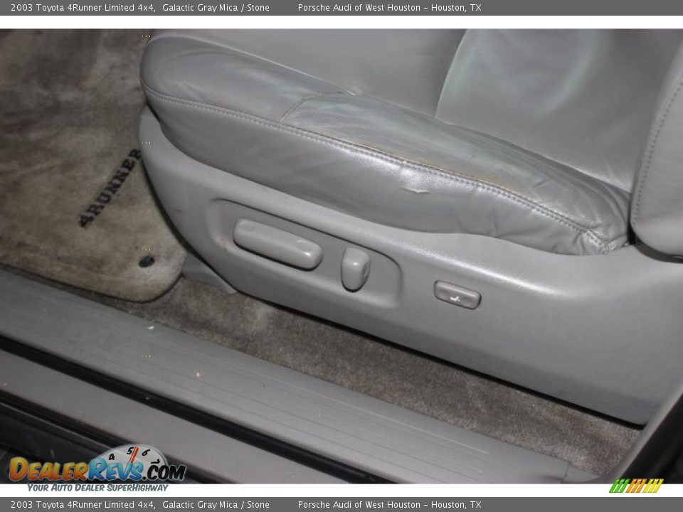 2003 Toyota 4Runner Limited 4x4 Galactic Gray Mica / Stone Photo #15