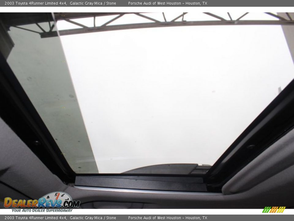 2003 Toyota 4Runner Limited 4x4 Galactic Gray Mica / Stone Photo #18