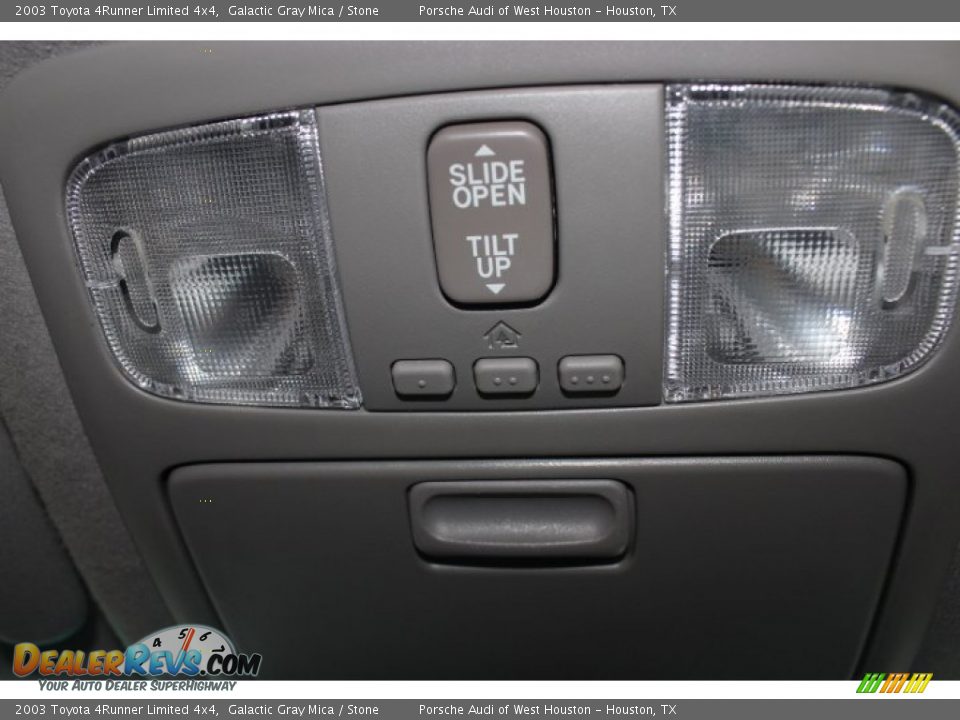 2003 Toyota 4Runner Limited 4x4 Galactic Gray Mica / Stone Photo #19