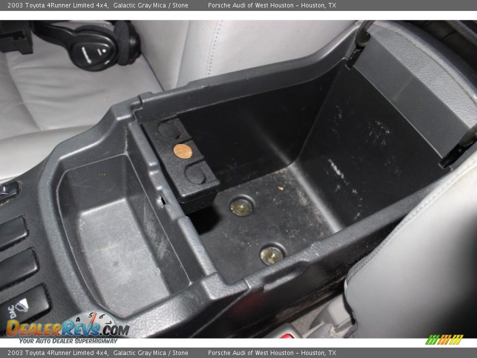 2003 Toyota 4Runner Limited 4x4 Galactic Gray Mica / Stone Photo #26