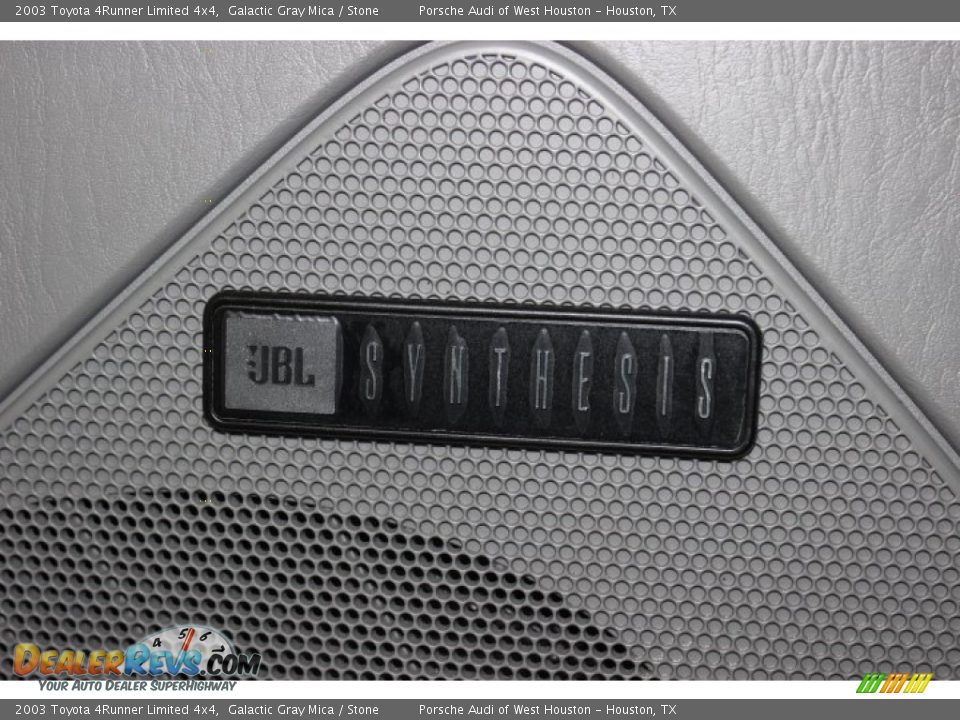 2003 Toyota 4Runner Limited 4x4 Galactic Gray Mica / Stone Photo #29