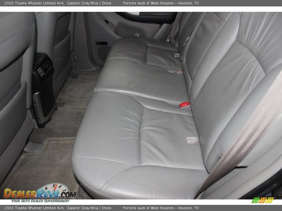 2003 Toyota 4Runner Limited 4x4 Galactic Gray Mica / Stone Photo #32