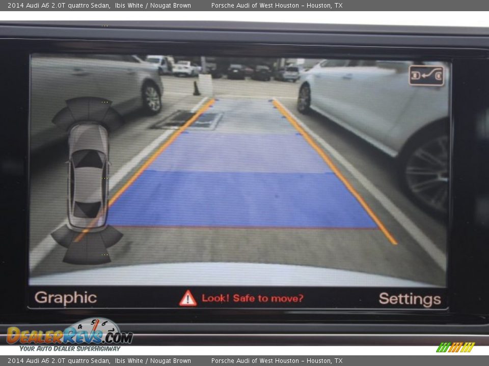 2014 Audi A6 2.0T quattro Sedan Ibis White / Nougat Brown Photo #21