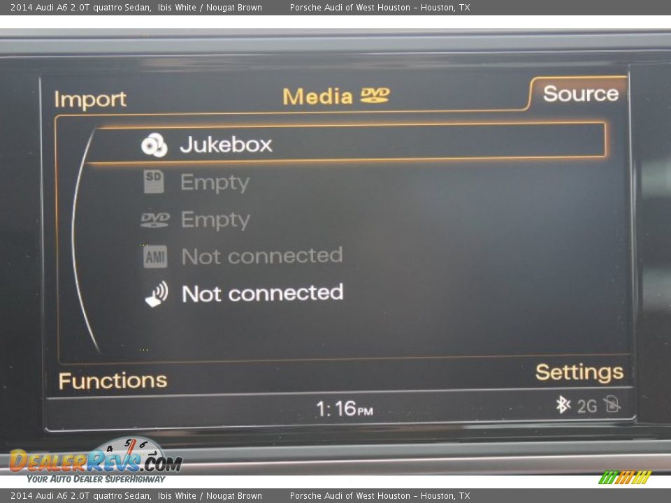 2014 Audi A6 2.0T quattro Sedan Ibis White / Nougat Brown Photo #23