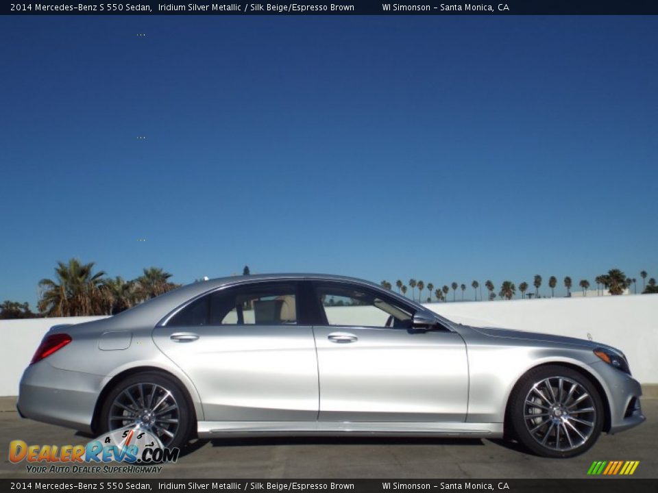 Iridium Silver Metallic 2014 Mercedes-Benz S 550 Sedan Photo #3