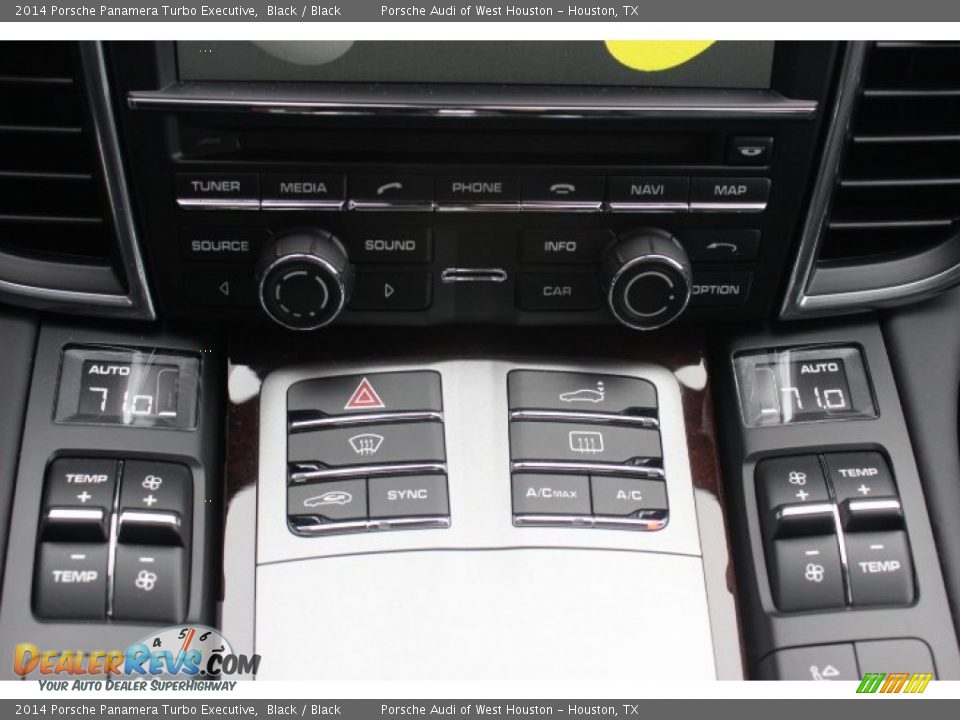 Controls of 2014 Porsche Panamera Turbo Executive Photo #23
