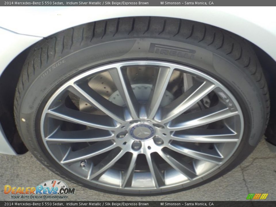 2014 Mercedes-Benz S 550 Sedan Wheel Photo #10