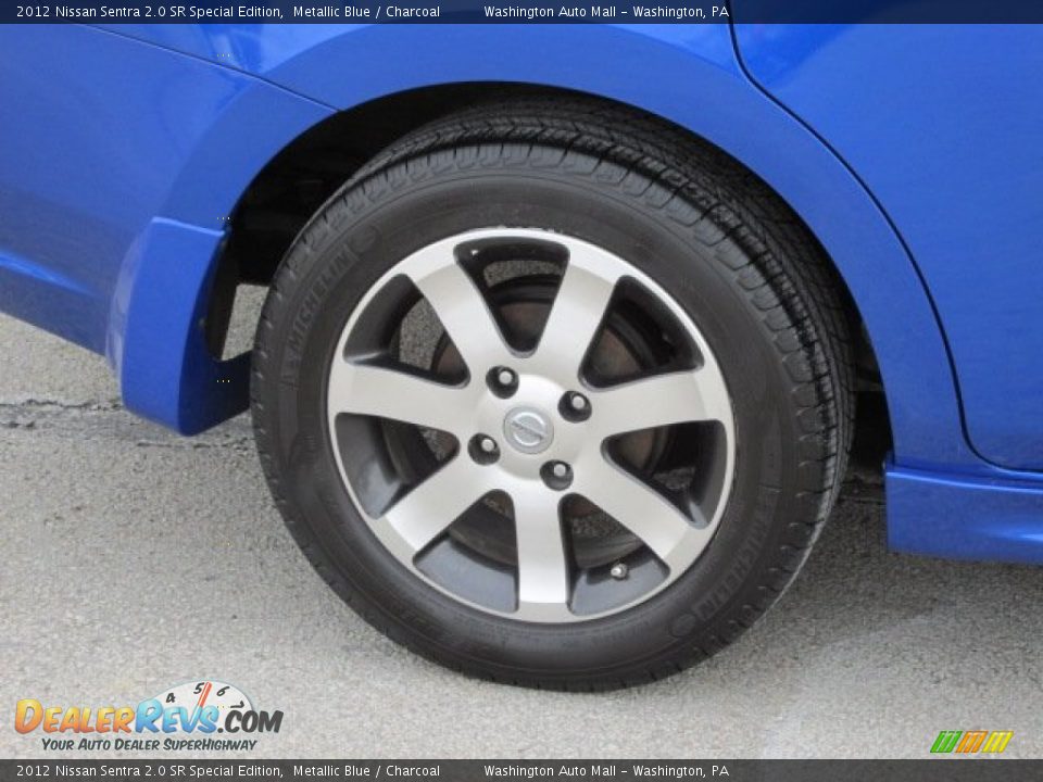 2012 Nissan Sentra 2.0 SR Special Edition Metallic Blue / Charcoal Photo #3
