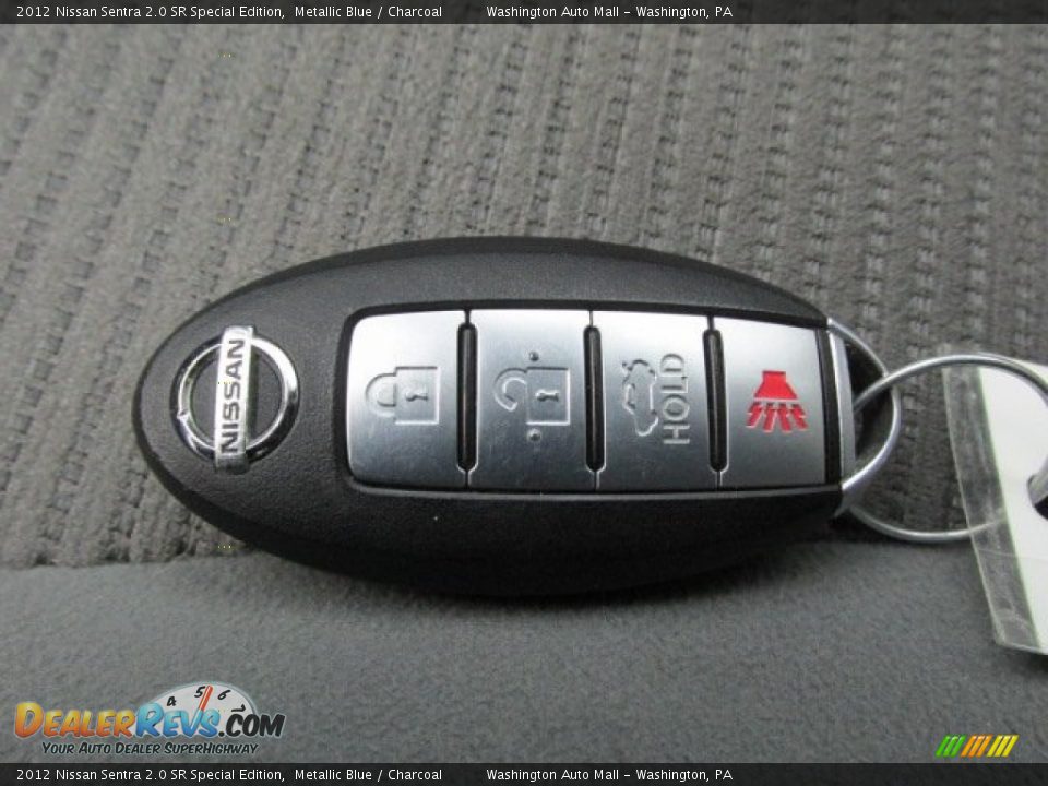 2012 Nissan Sentra 2.0 SR Special Edition Metallic Blue / Charcoal Photo #18