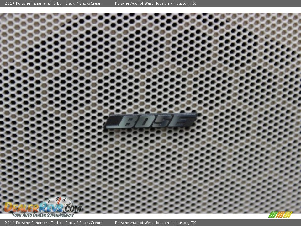2014 Porsche Panamera Turbo Black / Black/Cream Photo #12