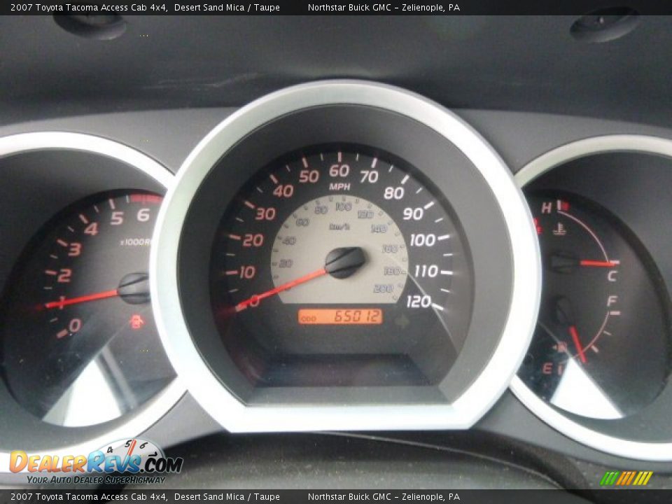 2007 Toyota Tacoma Access Cab 4x4 Desert Sand Mica / Taupe Photo #19