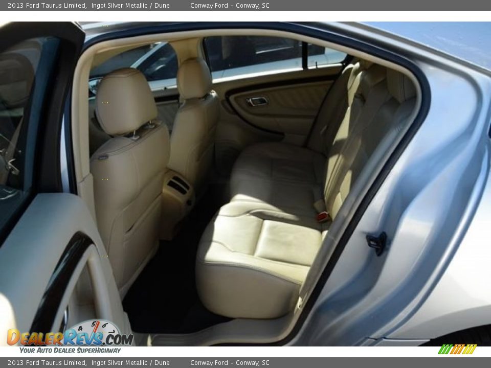2013 Ford Taurus Limited Ingot Silver Metallic / Dune Photo #9