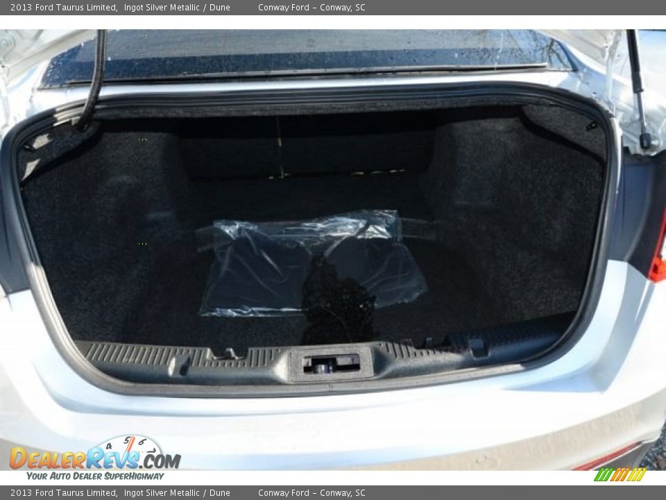 2013 Ford Taurus Limited Ingot Silver Metallic / Dune Photo #13