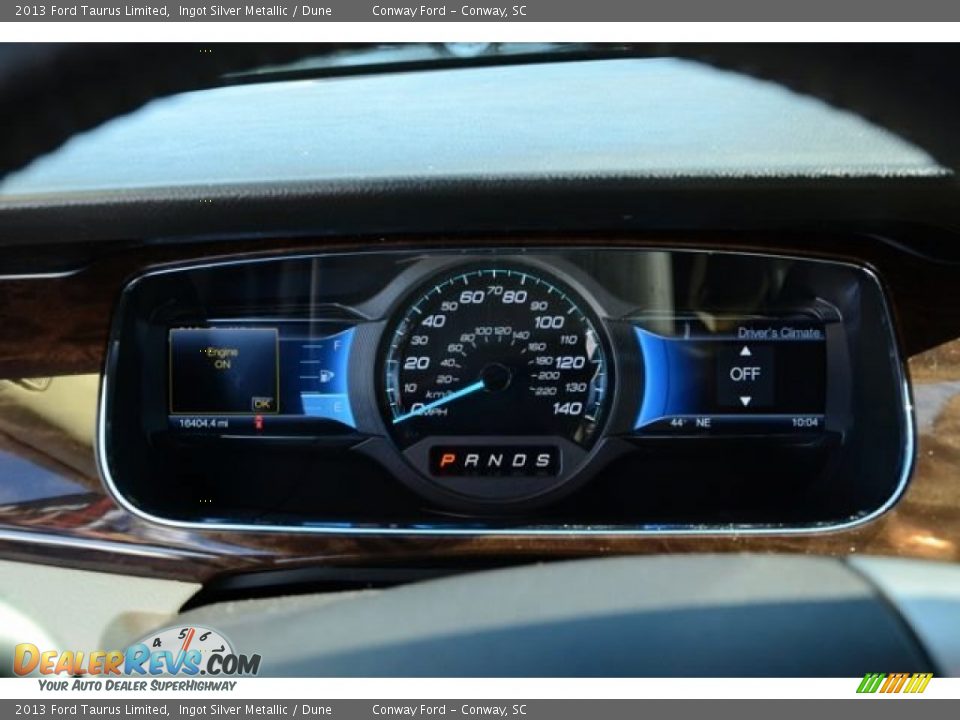 2013 Ford Taurus Limited Ingot Silver Metallic / Dune Photo #20