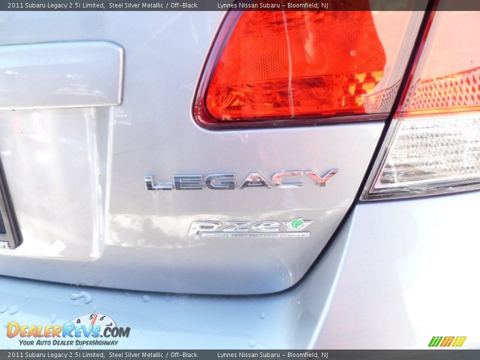 2011 Subaru Legacy 2.5i Limited Steel Silver Metallic / Off-Black Photo #7