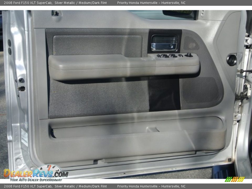 2008 Ford F150 XLT SuperCab Silver Metallic / Medium/Dark Flint Photo #10