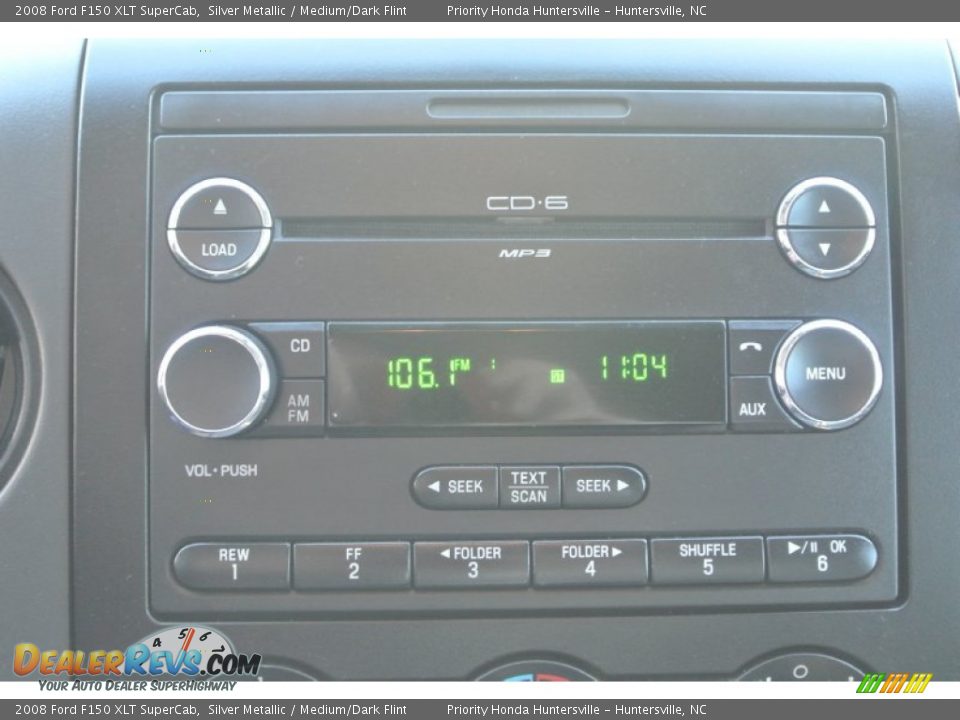 2008 Ford F150 XLT SuperCab Silver Metallic / Medium/Dark Flint Photo #14