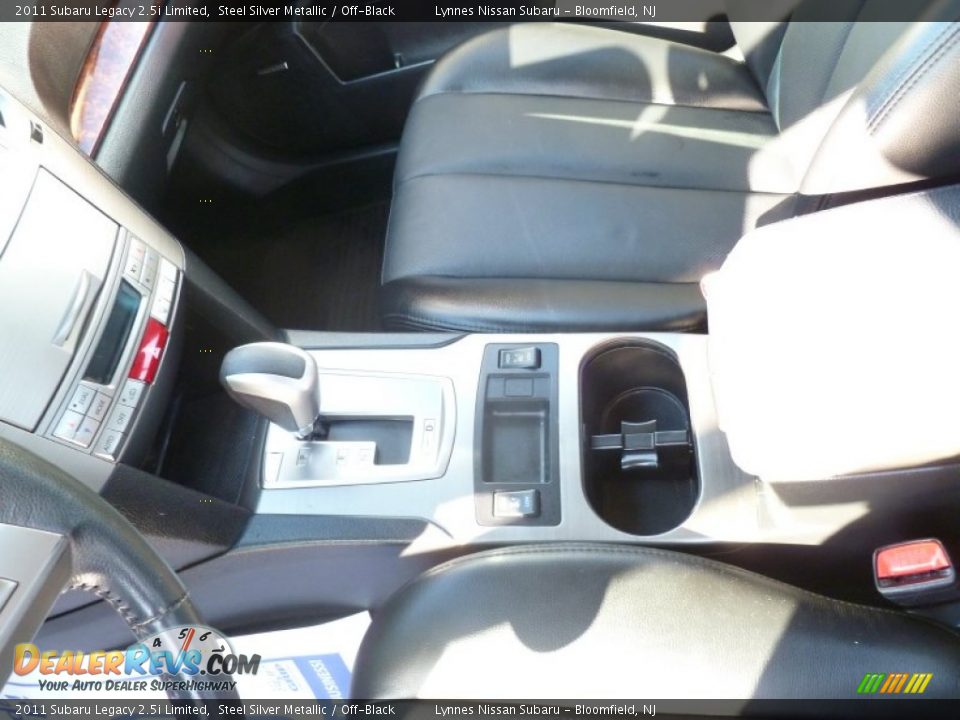 2011 Subaru Legacy 2.5i Limited Steel Silver Metallic / Off-Black Photo #15