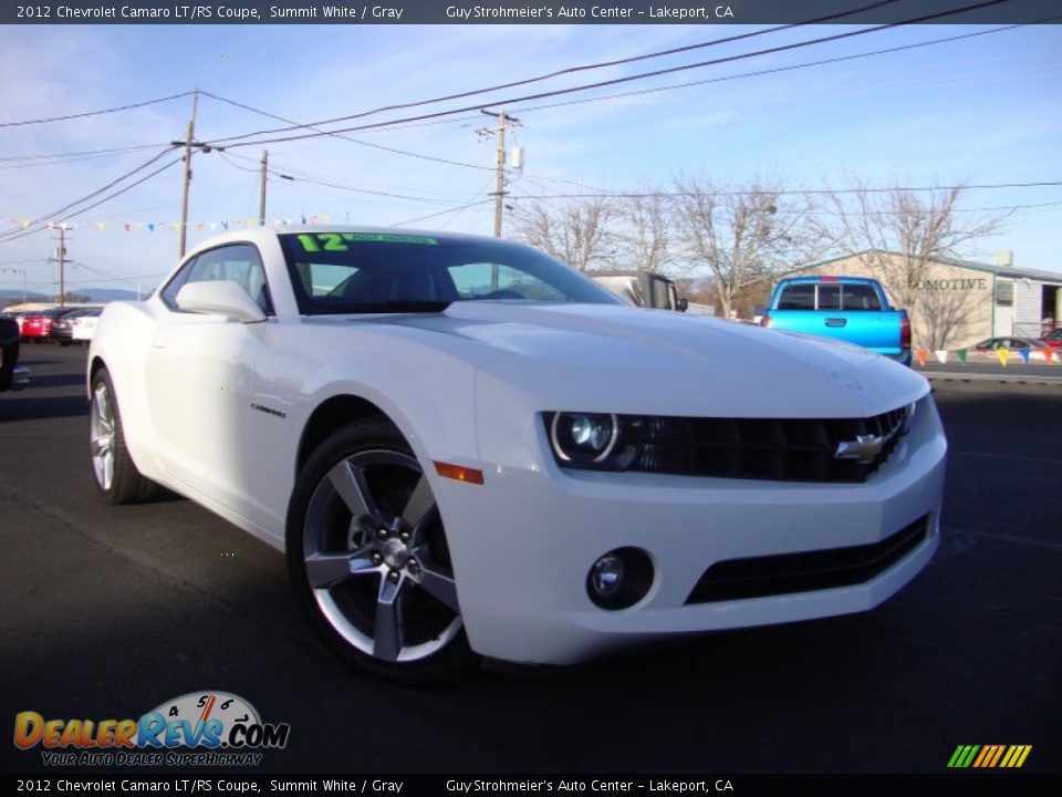 2012 Chevrolet Camaro LT/RS Coupe Summit White / Gray Photo #1