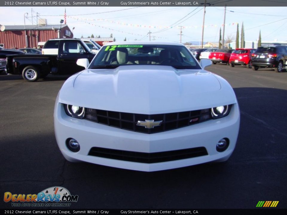 2012 Chevrolet Camaro LT/RS Coupe Summit White / Gray Photo #2