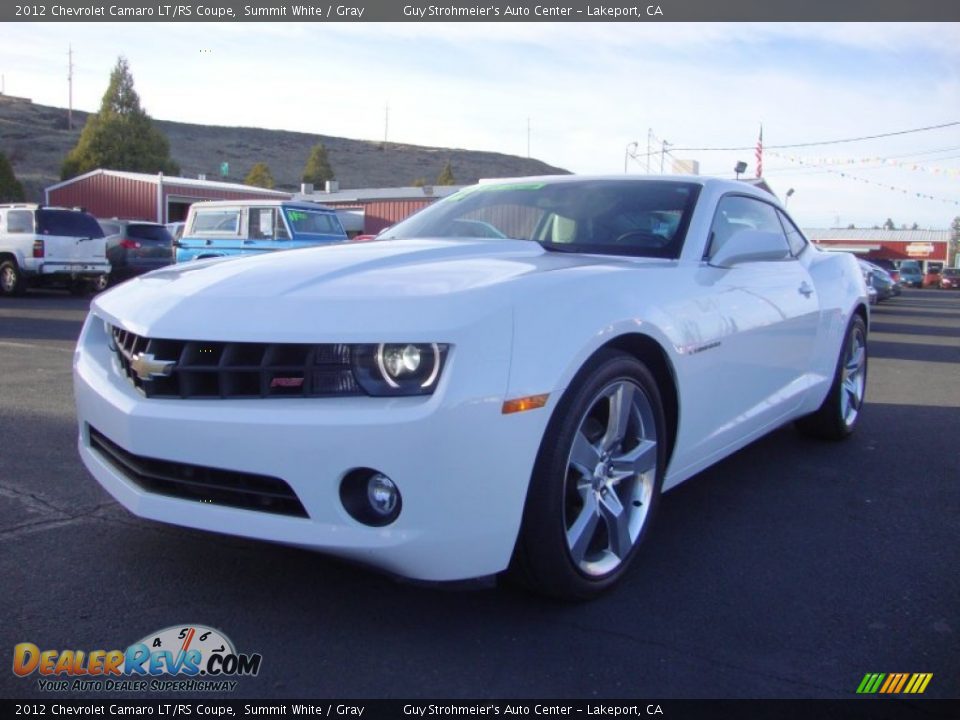 2012 Chevrolet Camaro LT/RS Coupe Summit White / Gray Photo #3
