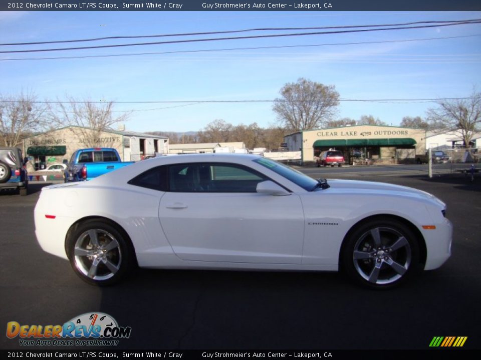 2012 Chevrolet Camaro LT/RS Coupe Summit White / Gray Photo #8