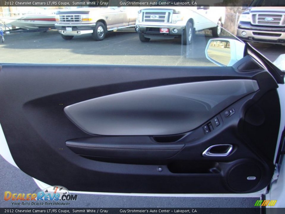 2012 Chevrolet Camaro LT/RS Coupe Summit White / Gray Photo #9