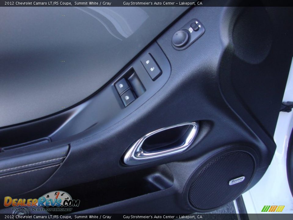 2012 Chevrolet Camaro LT/RS Coupe Summit White / Gray Photo #10