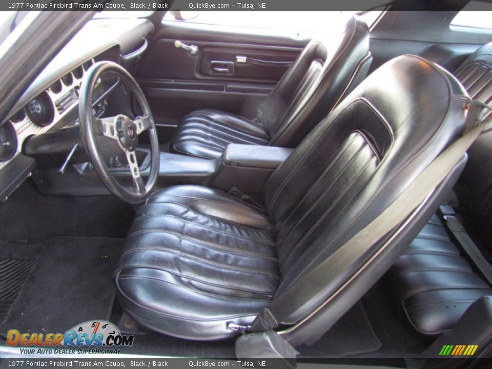 Front Seat of 1977 Pontiac Firebird Trans Am Coupe Photo #9