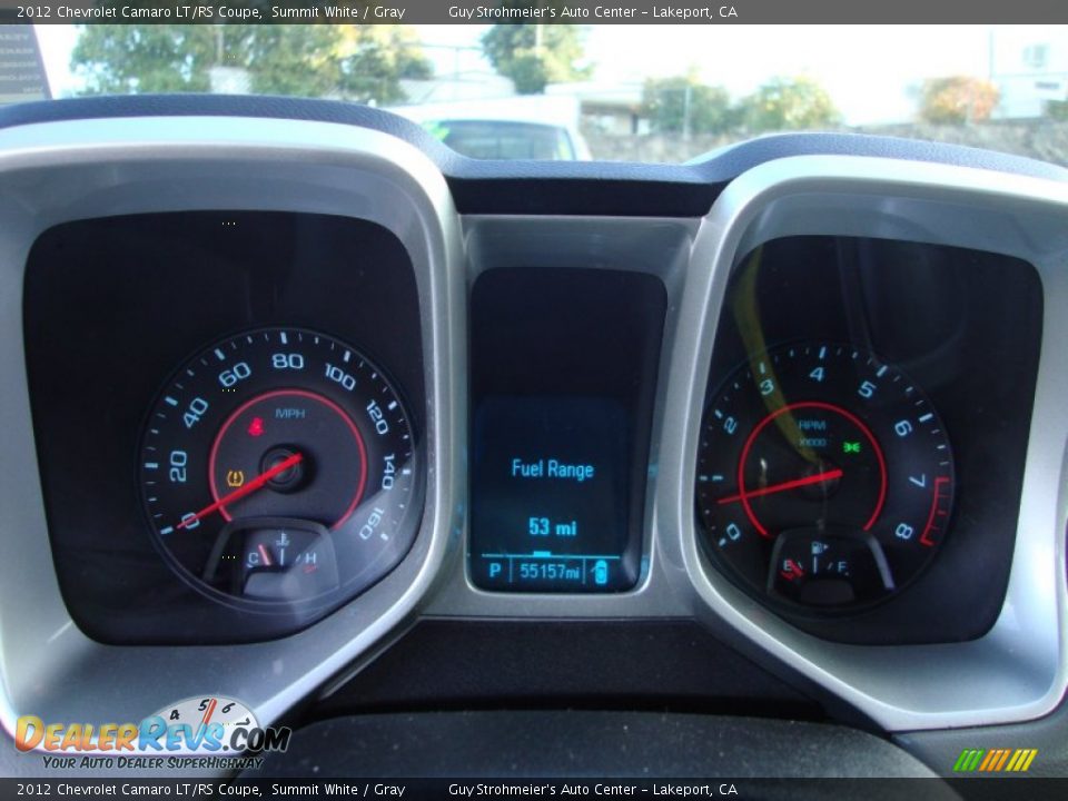 2012 Chevrolet Camaro LT/RS Coupe Summit White / Gray Photo #12