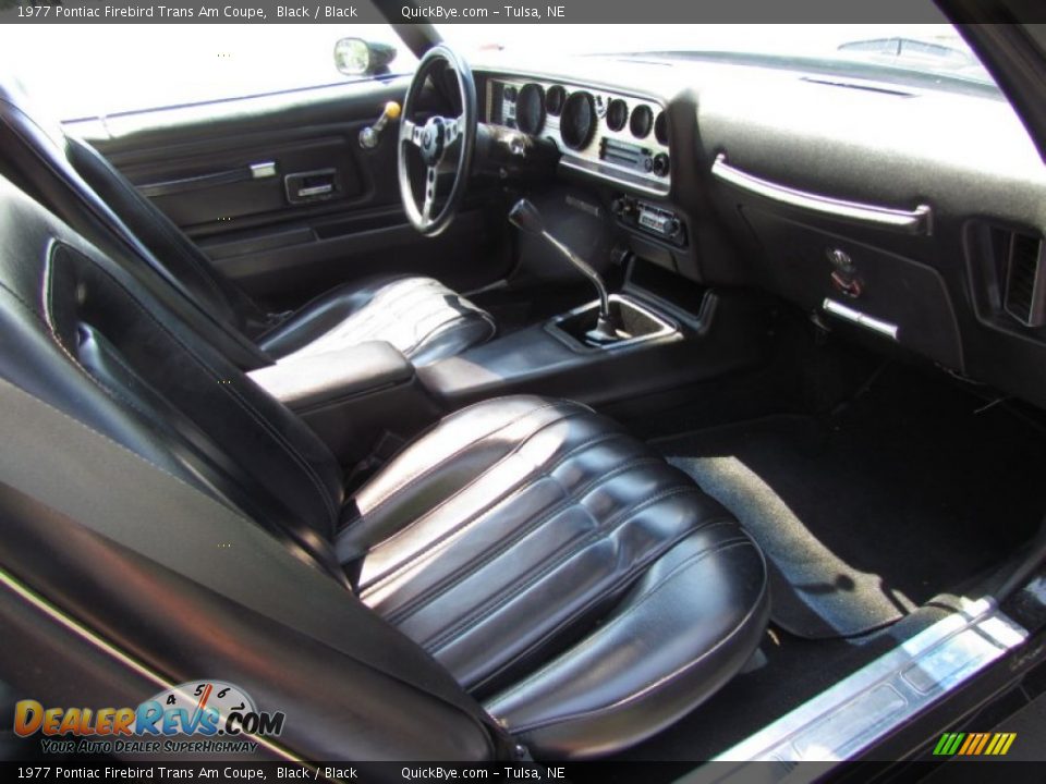 Front Seat of 1977 Pontiac Firebird Trans Am Coupe Photo #10