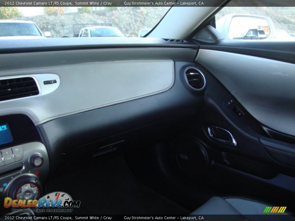 2012 Chevrolet Camaro LT/RS Coupe Summit White / Gray Photo #15