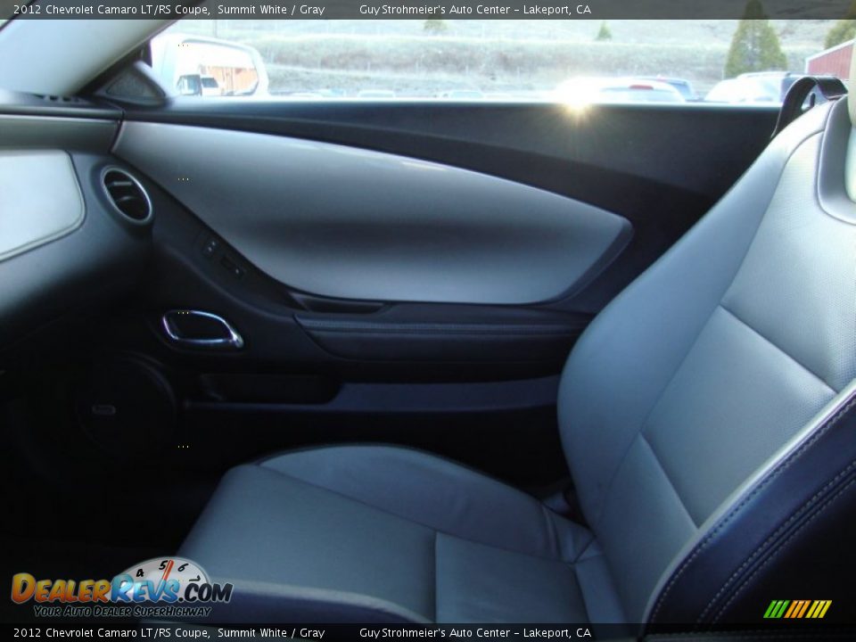 2012 Chevrolet Camaro LT/RS Coupe Summit White / Gray Photo #16