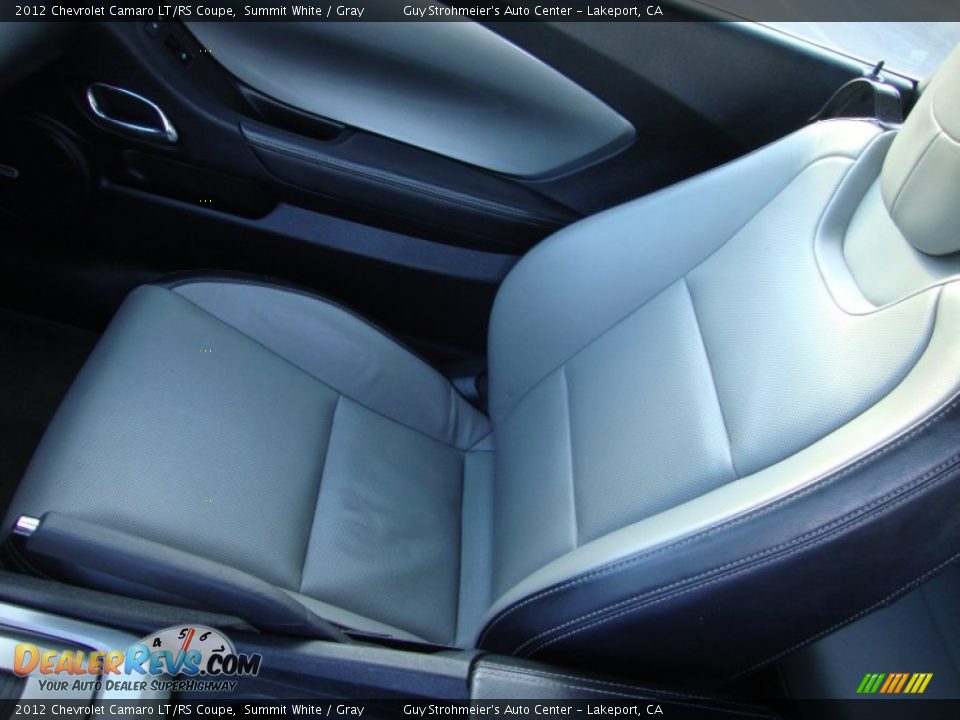 2012 Chevrolet Camaro LT/RS Coupe Summit White / Gray Photo #17