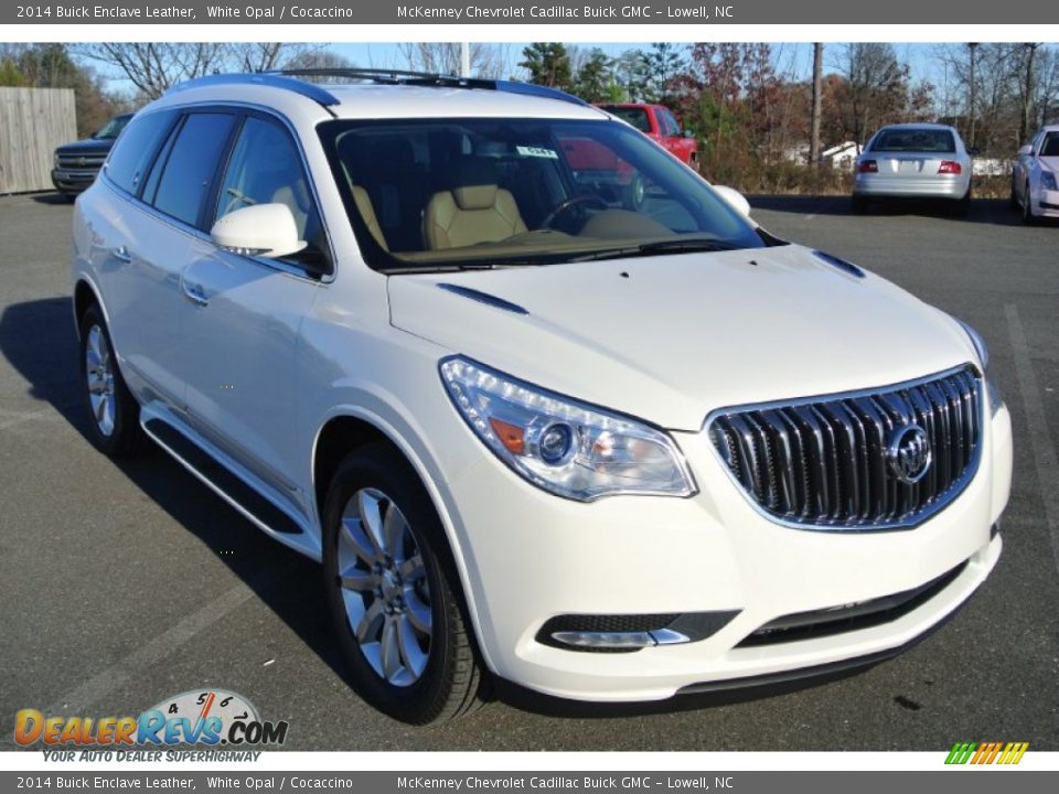 2014 Buick Enclave Leather White Opal / Cocaccino Photo #1