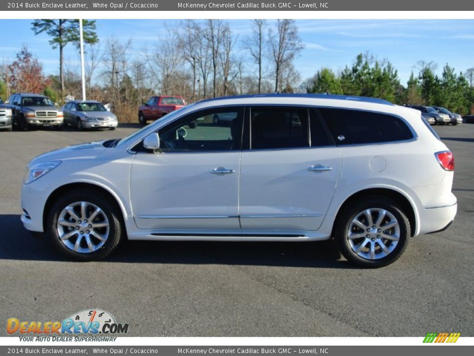 2014 Buick Enclave Leather White Opal / Cocaccino Photo #3