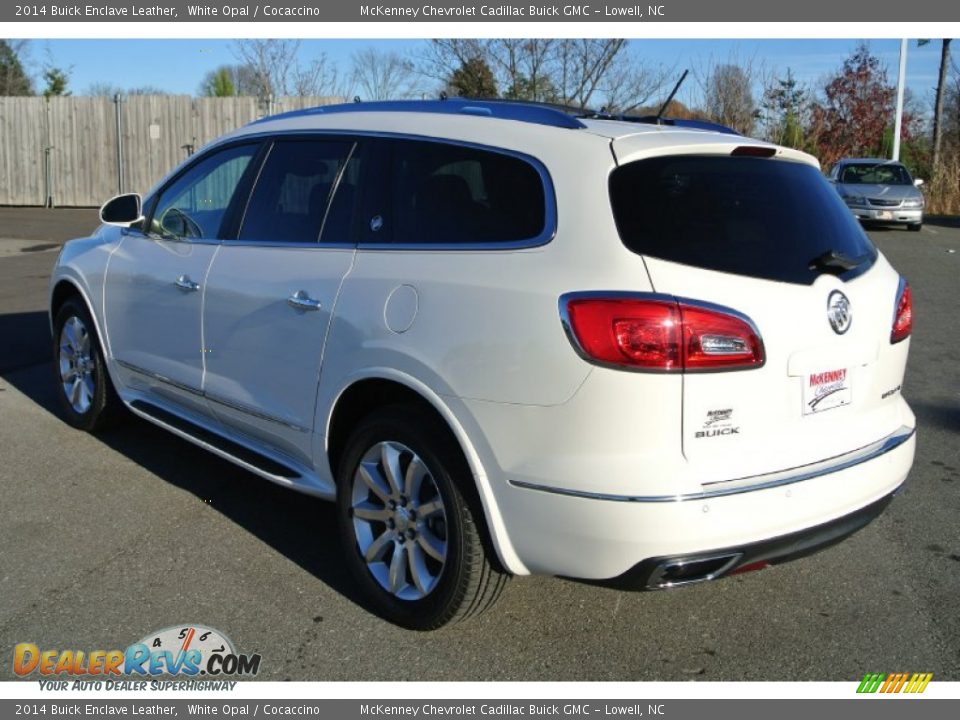 2014 Buick Enclave Leather White Opal / Cocaccino Photo #4