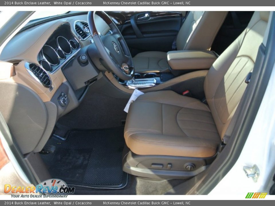 2014 Buick Enclave Leather White Opal / Cocaccino Photo #8