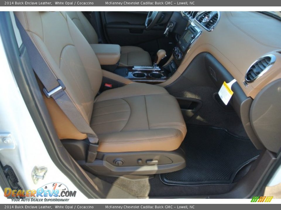 2014 Buick Enclave Leather White Opal / Cocaccino Photo #19