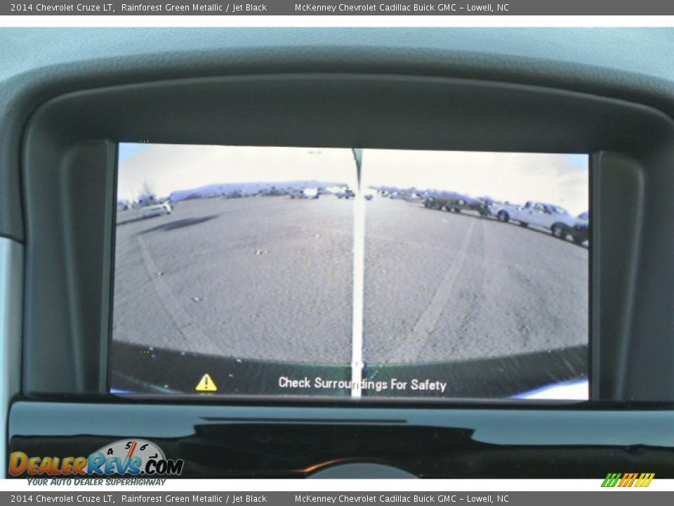 2014 Chevrolet Cruze LT Rainforest Green Metallic / Jet Black Photo #12