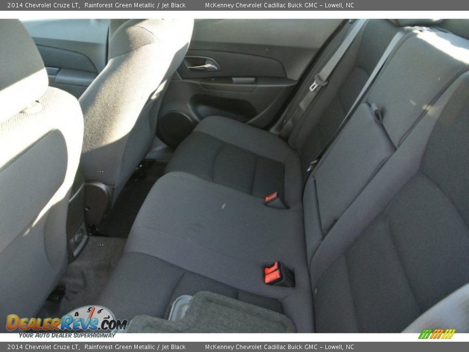 2014 Chevrolet Cruze LT Rainforest Green Metallic / Jet Black Photo #15