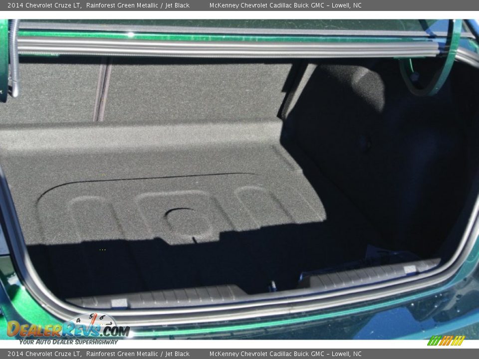 2014 Chevrolet Cruze LT Rainforest Green Metallic / Jet Black Photo #16