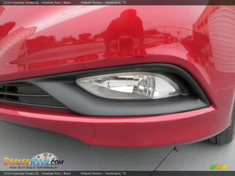 2014 Hyundai Sonata SE Venetian Red / Black Photo #10