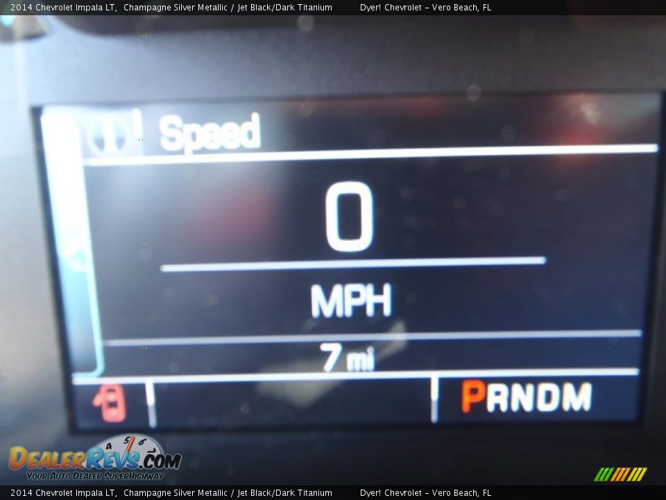 2014 Chevrolet Impala LT Champagne Silver Metallic / Jet Black/Dark Titanium Photo #13