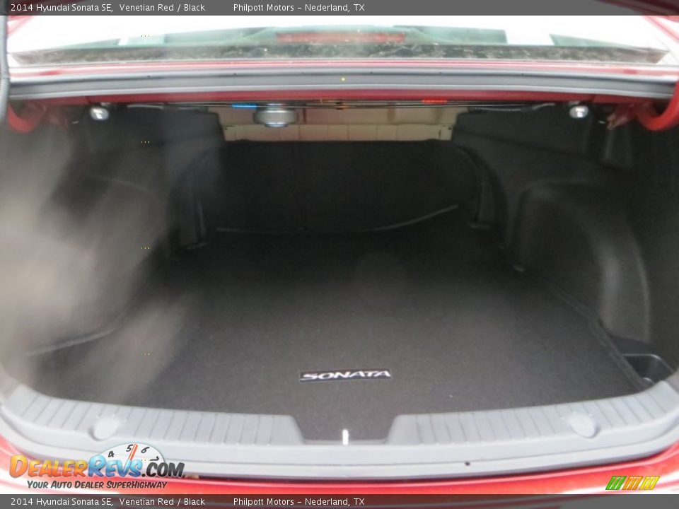2014 Hyundai Sonata SE Venetian Red / Black Photo #24