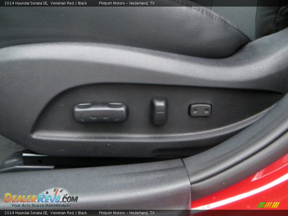 2014 Hyundai Sonata SE Venetian Red / Black Photo #29