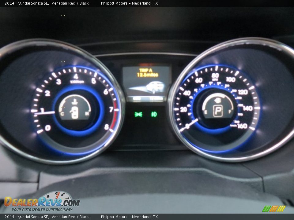 2014 Hyundai Sonata SE Venetian Red / Black Photo #35