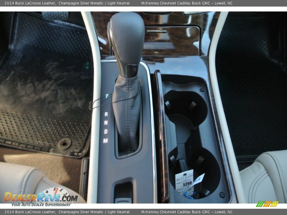 2014 Buick LaCrosse Leather Champagne Silver Metallic / Light Neutral Photo #11