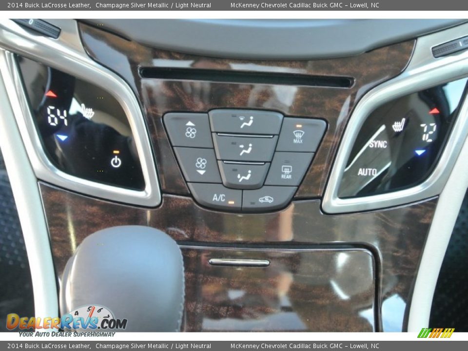 2014 Buick LaCrosse Leather Champagne Silver Metallic / Light Neutral Photo #12