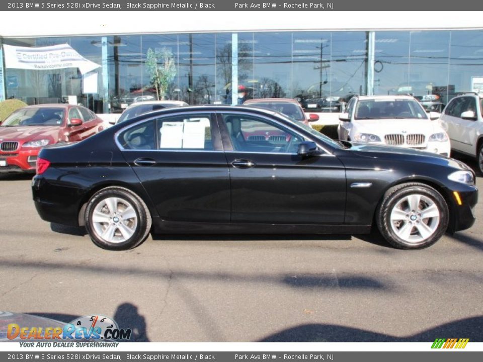 2013 BMW 5 Series 528i xDrive Sedan Black Sapphire Metallic / Black Photo #2
